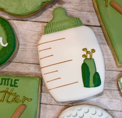 All photos — custom decorated cookies by Dreams of Buttercream