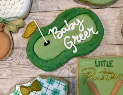 All photos — custom decorated cookies by Dreams of Buttercream