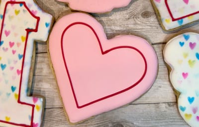 Birthday — custom decorated cookies by Dreams of Buttercream