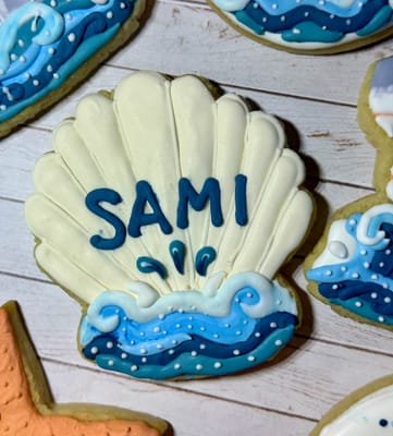 Birthday — custom decorated cookies by Dreams of Buttercream