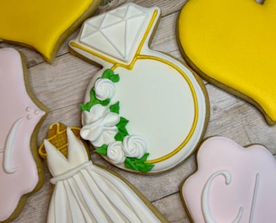 All photos — custom decorated cookies by Dreams of Buttercream