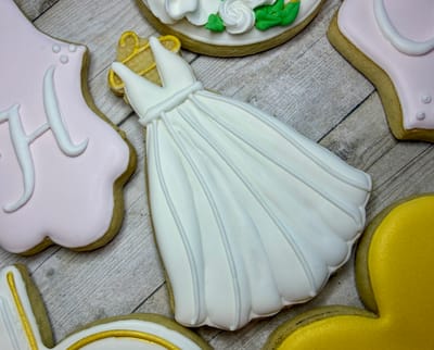 All photos — custom decorated cookies by Dreams of Buttercream