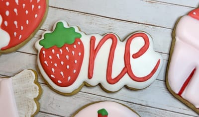Birthday — custom decorated cookies by Dreams of Buttercream
