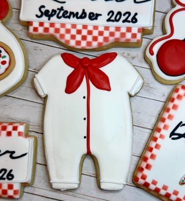 All photos — custom decorated cookies by Dreams of Buttercream