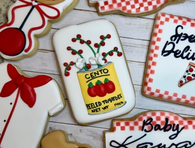 All photos — custom decorated cookies by Dreams of Buttercream