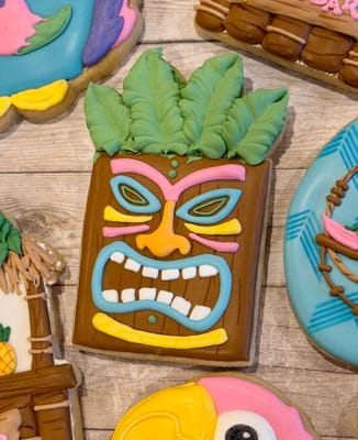 All photos — custom decorated cookies by Dreams of Buttercream