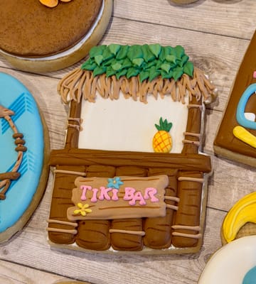 All photos — custom decorated cookies by Dreams of Buttercream