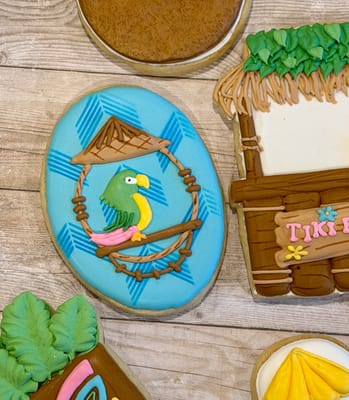 All photos — custom decorated cookies by Dreams of Buttercream
