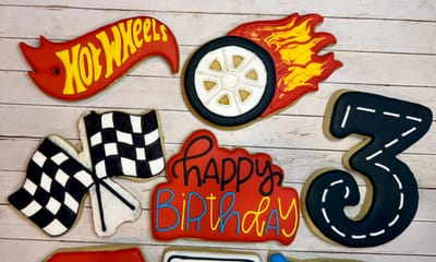 All photos — custom decorated cookies by Dreams of Buttercream