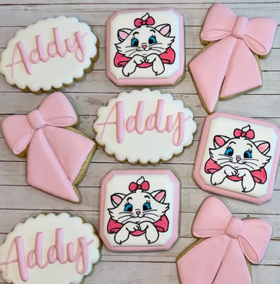 All photos — custom decorated cookies by Dreams of Buttercream