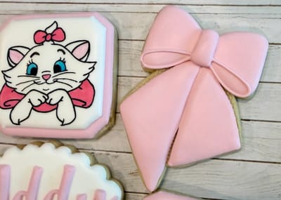 All photos — custom decorated cookies by Dreams of Buttercream