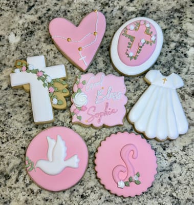 Baby Shower — custom decorated cookies by Dreams of Buttercream
