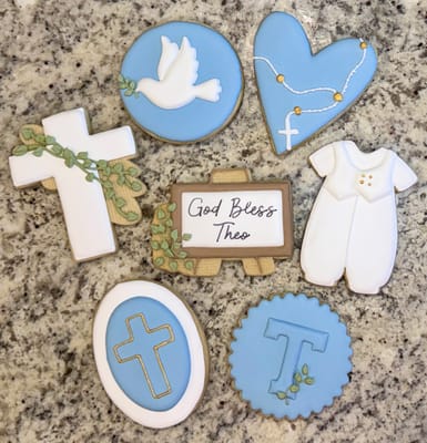 Baby Shower — custom decorated cookies by Dreams of Buttercream