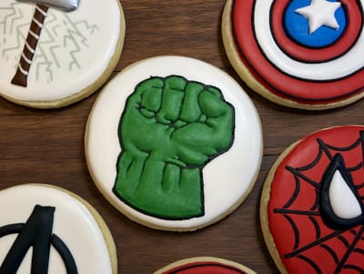 All photos — custom decorated cookies by Dreams of Buttercream