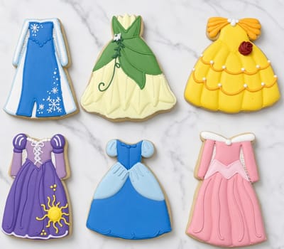 All photos — custom decorated cookies by Dreams of Buttercream