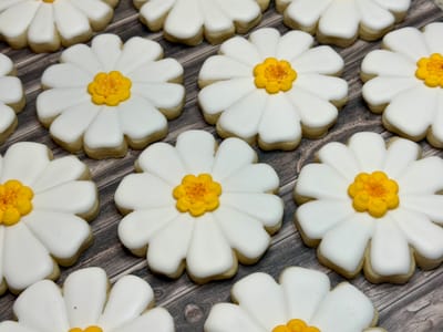 All photos — custom decorated cookies by Dreams of Buttercream